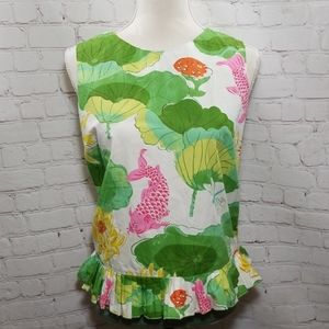 Love, Lilly Koi Fish Ballerina Cotton Top